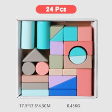 Load image into Gallery viewer, Kids Toys Montessori Wooden Toys Geometric Assembling Building Blocks Baby Early Learning Educational Toys For Children Gift