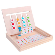 Load image into Gallery viewer, Preschool Baby Montessori Toys Early Education Teaching Aids Math Toys Digital Clock Wooden Toy Count Geometric Shape Matching
