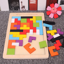 Load image into Gallery viewer, Baby Creative Educational Toy Wooden Blocks Building Wooden Block Intelligence Toys
