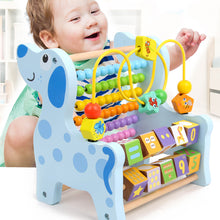 Load image into Gallery viewer, Montessori Wooden Mathematics Toys Multi-functional Abacus Toys Early Learning Teaching Aids Children&#39;s Educational Toys
