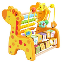 Load image into Gallery viewer, Montessori Wooden Mathematics Toys Multi-functional Abacus Toys Early Learning Teaching Aids Children&#39;s Educational Toys
