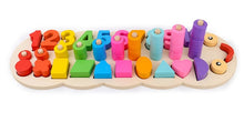 Load image into Gallery viewer, Juliana Children Wooden Toy Montessori Materials Learning Count Numbers Matching Digital Shape Match Early Education Toy
