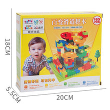 Load image into Gallery viewer, 165Pcs Marble Race Run Maze Ball Track Building Blocks ABS Assemble Funnel Slide Bricks Educational Block Toys for Children Gift
