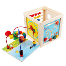 Load image into Gallery viewer, Multi-Function 8 in 1 Wooden Match Around Beads Maze Box Early Childhood Educational Intelligence Learning Toys for Children
