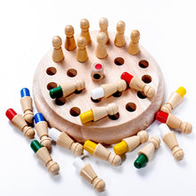 Load image into Gallery viewer, Party game Kids Wooden Memory Match Stick Chess Game Fun Block Board Game Educational Color Cognitive Ability Toy for Children
