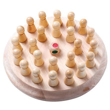 Load image into Gallery viewer, Party game Kids Wooden Memory Match Stick Chess Game Fun Block Board Game Educational Color Cognitive Ability Toy for Children
