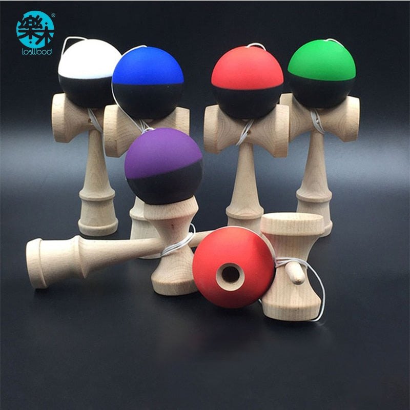 Free shipping Woodedn toy  KENDAMA Ball Strings Professional Japan Japanese Toy Ball KENDAMA Leisure outdoor Sports play game